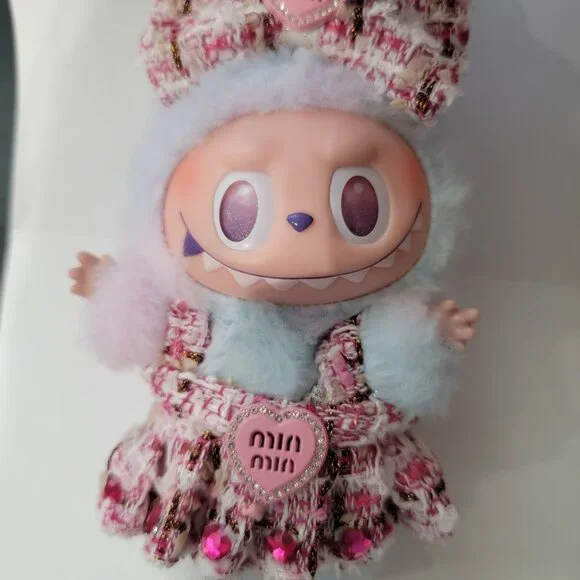 Labubu Clothes Set dress with Bow #33 - Picture 2 of 3